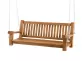 ławka / huśtawka wisząca z drewna teakoweo szer. 180 cm