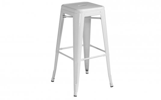 Metalowy hoker uindustrialny ABELO kremowy Metalowy hoker uindustrialny ABELO kremowy