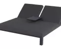 nowoczesne łóżko podwójne na taras aluminiowe