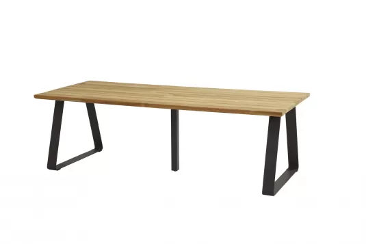 Stół ogrodowy BASSO 240 aluminiowo-teakowy 