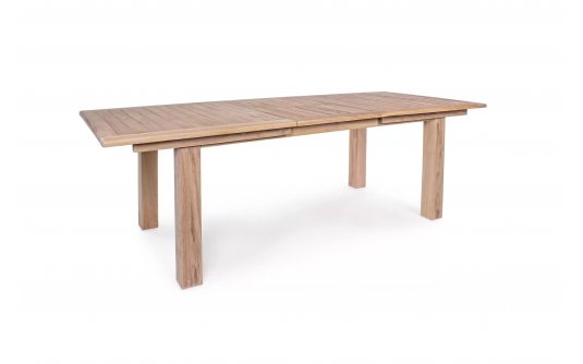 Rozkładany stół ogrodowy na taras teak premium MARYLAND 140-240 bizzotto Rozkładany stół ogrodowy na taras teak premium MARYLAND 140-240 bizzotto