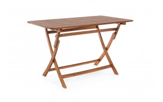 Składany stół ogrodowy akacjowy 120x70 NOEMI bizzotto Składany stół ogrodowy akacjowy 120x70 NOEMI bizzotto