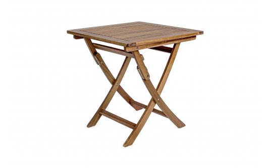 Kwadratowy stół składany 70x70 akacjowy NOEMI 70 bizzotto Kwadratowy stół składany 70x70 akacjowy NOEMI 70 bizzotto