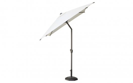 Prostokątny parasol 3x2 m aluminiowy noga antracyt kremowy PAOLO 3.x
