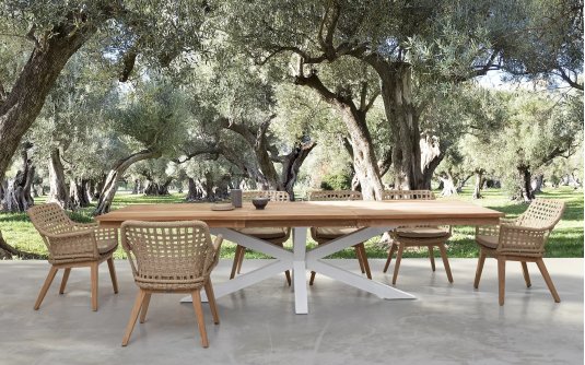 Zestaw z rozkladanym stołem PALMDALE krzesła MADISON Zestaw z rozkladanym stołem PALMDALE krzesła MADISON