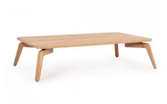 Prostokątny stolik ogrodowy TAMIRES 120x70x30 cm z drewna teak FSC Prostokątny stolik ogrodowy TAMIRES 120x70x30 cm z drewna teak FSC