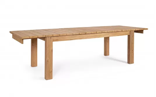 Stół teakowy obiadowy z rozkładanym blatem ZORRITOS 220-300 cm drewno recyklingowane. Stół teakowy obiadowy z rozkładanym blatem ZORRITOS 220-300 cm drewno recyklingowane.