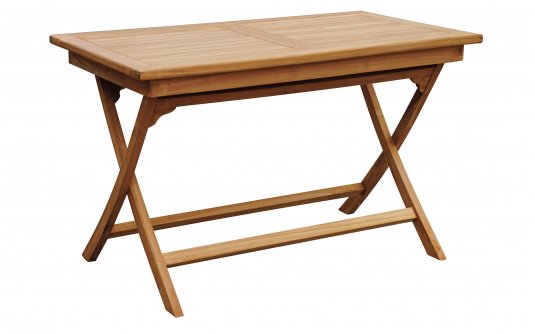 Stół ogrodowy LIPARI 120×70 składany z drewna teak na balkon lub taras Stół ogrodowy LIPARI 120×70 składany z drewna teak na balkon lub taras