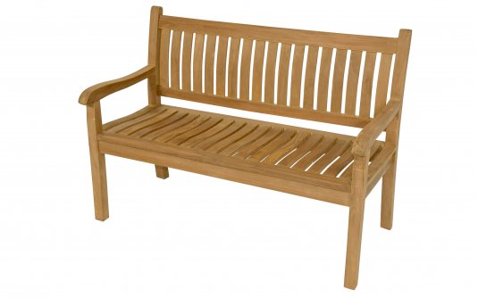 Ławka ogrodowa CEFALU o szerokości 150 cm z drewna tekowego Ławka ogrodowa CEFALU o szerokości 150 cm z drewna tekowego