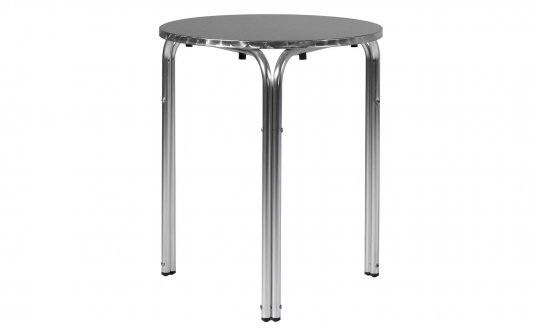 Okrągły stolik aluminiowy Ø60 cm BUFFI Okrągły stolik aluminiowy Ø60 cm BUFFI
