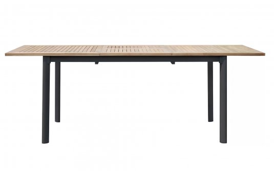 Rozkładany stół ogrodowy 150-210x90 cm ANELLE antracyt Rozkładany stół ogrodowy 150-210x90 cm ANELLE antracyt