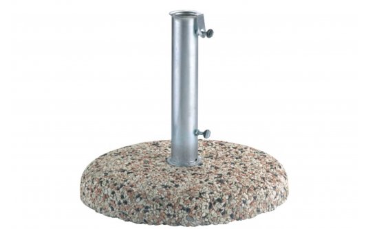 podstawa pod parasol 25 kg cementowa z kamieniem rzecznym podstawa pod parasol 25 kg cementowa z kamieniem rzecznym